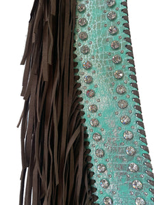 Rhinestone Fringe Belt