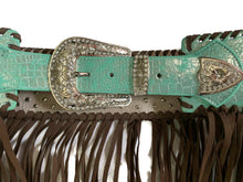 Load image into Gallery viewer, Rhinestone Fringe Belt
